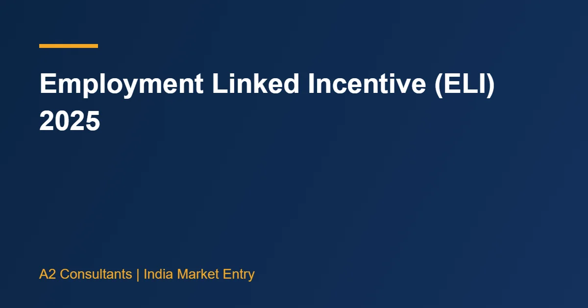 Employment Linked Incentive (ELI) 2025